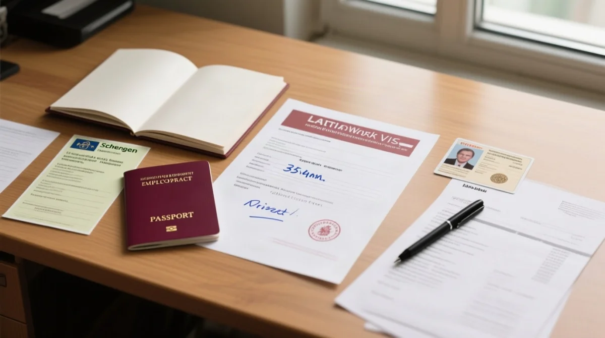 Required Documents - Full Checklist for a&nbsp;Latvia Work Visa in 2026